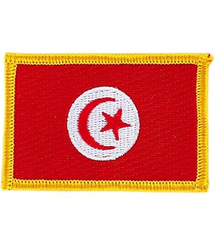Patch écusson Thermocollant – Drapeau République Dominicaine – Brodé