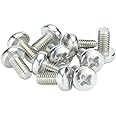 M5 (5mm x 12mm) Pozi Pan Head Machine Screws - A2 Grade Stainless Steel (Pack of 20)