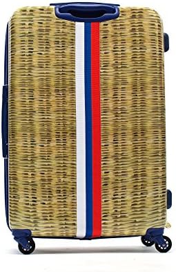 Concept One Luggage Women's Macbeth Nauti Provence 29in Rolling Luggage Suitcase, Tan