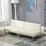 sofa couch leder 4.Material: Rostfreier Stahl, Schwamm und PU Leder. Oberfläche ist aus PU-Leder von hoher Qualität, robust & bequem.