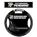 Produktbild Fremont Die sterben Unisex NHL Pittsburgh Penguins Poly-Suede Lenkradhülle, Schwarz, One Size
