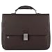Produktbild Piquadro "Black Square", 30,5 cm, Laptoptasche, testa di moro<br />