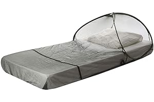 Care Plus Moustiquaire Imprégnée, 1 Personne, Voyage et Camping, Imprégnation Longue Durée, Pop-Up Dome, Verte