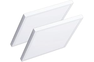 CLAR - Pannello LED 60x60, Plafoniera 60x60, 40W Luce Fredda 6000ºK (Pack 2)