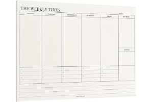 60 ark veckoplanerare utan fast datum, 24,5 x 17,5 cm veckoplanerare