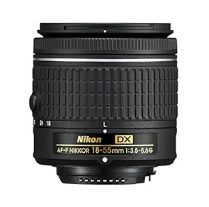 Nikon 18-55 mm f/3.5-5.6G AF-P DX Nikkor Lens for Camera