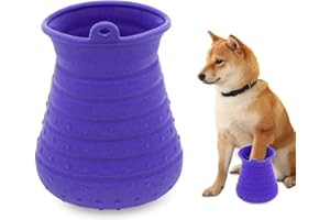 Idepet Środek do czyszczenia łap psów, zwierząt domowych, z ręcznikiem, dla psów, kotów, masażu, pielęgnacji brudnych pazurów