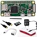 Produktbild Raspberry Pi Zero W Complete Kit / Komplett Kit: Pi Zero W + 16 GB microSD + 1 m miniHDMI->HDMI Kabel + microUSB OTG Adapter + 1 A Netzteil + Stiftleiste + Gehäuseset