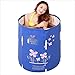 Produktbild L&Y Badewanne Hebe Folding Bad Bad- Baskets Bäder Verdickte Plastik Freies Schlauchboot Bad Blau