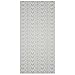 Produktbild Raumteiler - No.TA97 Antikes Muster Silber 250x120cm | Schiebegardine Schiebevorhang Raumtrenner Vorhang Raumteiler Gardine Paravent Wandbild XXL Deko Dekor | Größe HxB: 250x120cm inkl. transparenter Halterung