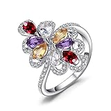 3A Cubic Zirconia Stone, Excellent Diamond Cut For Great Clarity. Have a tingling sparkle and reflect the shine of the rainbow in the sunshine.