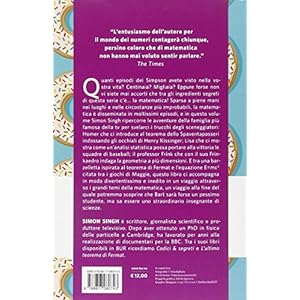 La formula segreta dei Simpson. Numeri, teoremi e altri enigmi
