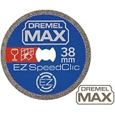 Dremel SC545DM MAX EZ SpeedClic Y&uuml;ksek Performanslı Elmas Kesme Diski 38 mm