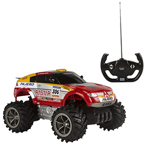Rastar - Coche Pajero, con radiocontrol, escala 1:18, color rojo (41130)