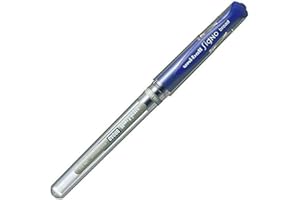 Biros à encre liquide Uni-Ball Signo Broad UM-153 W Bleu 12 Unités