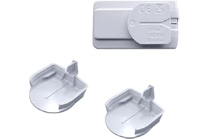 3DREMOTE (Verifier Compatibilité) 2 Supports Badge Télépéage Autoroute Compatible Avec Q-Free N11144 pour Pare-Brise, avec Adhésif, Format Q-Free N11144 - Voiture & Moto