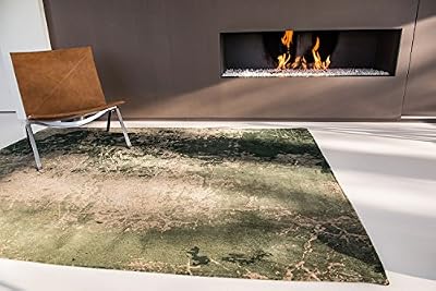 Louis de Poortere Tapis Louis De Poortere MAD MEN CRACKS 8723 DARK PINE, 200x280cm