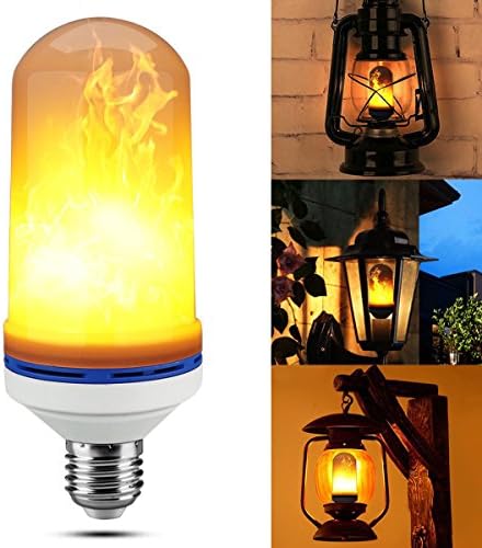 LED Bulb Flame Effect e70 European Standard Low Consumption Lifetime Long Life Functioning Perfect Simulation Flicker Flame Romantic Ambience Warm