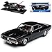 Produktbild Dodge Charger R/T Coupe Schwarz 1969 Bekannt aus The Fast and the Furious 1/18 Maisto Modell Auto mit individiuellem Wunschkennzeichen