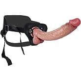 Strap-on, arn&eacute;s de fijaci&oacute;n, enorme strap-on (32 cm, di&aacute;metro 5 cm), juguetes sexuales port&aacute;tiles para adultos para parejas d