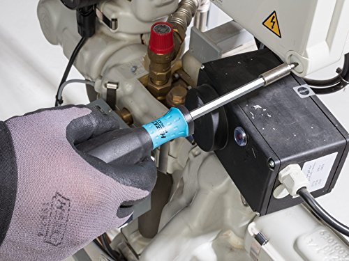 HAZET Bit-Halter (für 6,3 mm (1/4 Zoll)-Bits, mit starkem Magneten, rutschfester Griff für hohe Kraftübertragung) 810SPC-6.3 - 7