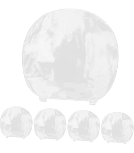 4 Stück Tischtennis Schläger Schutzfolien - Transparent