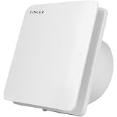 SINGER Venti X 150mm Energy Efficient Exhaust fan for Kitchen, Bathroom | Noiseless ventilation, Sleek Design Easy to Clean |