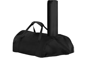 PCXWTLN Pizza Oven Cover For Karu 12, Portable Oven Covers with Chimney & Handle420D Oxford Cloth Cover Waterproof Pizza Oven Accessories, Dust-Proof Detachable Chimney Bag