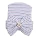Koly® Newborn Cute Hat Bownot Baby Girls Hospital Hat Beanie Gift (Light Blue)