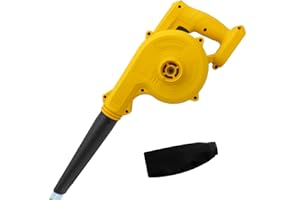SQUAELTIRS Cordless Leaf Blower, Compatible with Dewalt 18V/20V Battery, 2-in-1 Electric Leaf Blower for Lawn Care,Snow Blow, Yard Clean (No Battery)