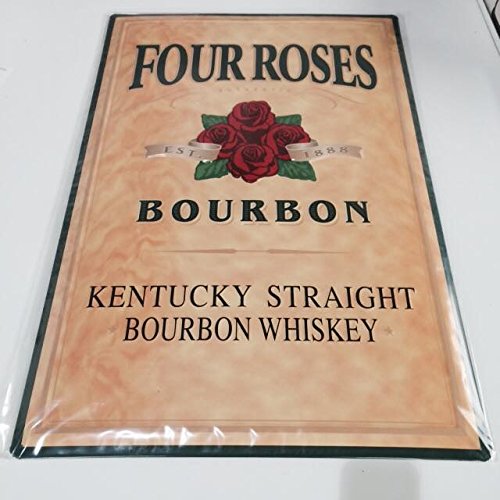 Preisvergleich Produktbild XXL Four Roses Bourbon Whiskey Whisky Blechschild 60x40cm