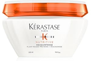 Kérastase Nutritive, Haarkur für sehr trockenes, feines bis mittleres Haar, Feuchtigkeitsspendend und pflegend, Ohne Parabene, Masquintense Deep Nutrition Soft Mask, 200 ml