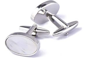 S&W SHLAX&WING S & W Hochzeit Manschettenknöpfe für Männer Manschetten mit Geschenkbox Crystal Emaille Business für Smoking Shirts