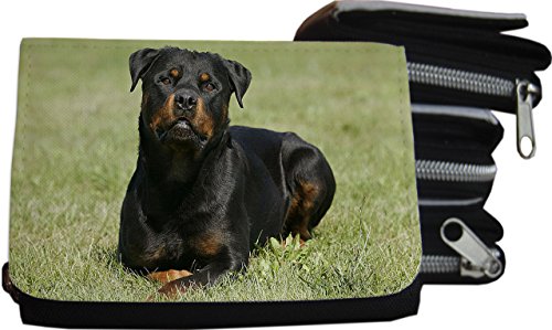 Preisvergleich Produktbild +++ ROTTWEILER - GELDBÖRSE : BRIEFTASCHE : PORTMONEE : GELDBEUTEL - RTW 01