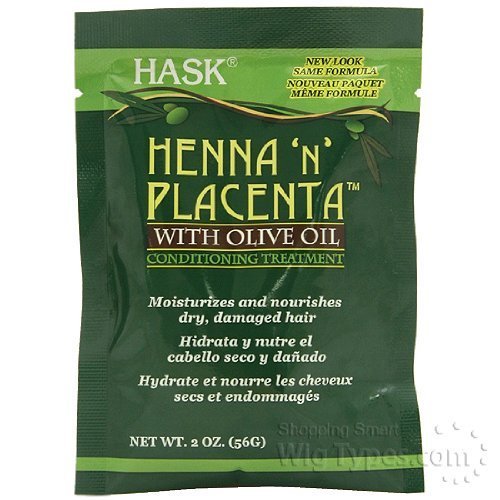 Hask Placenta + With Olive Oil Treatment Packettes 2 oz.