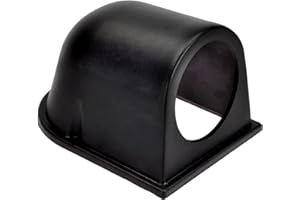 LKRXW 52mm Supporto per Strumentazione Auto Copriferro Strumenti a Foro Singolo Portacialde Calibro Cruscotto Porta Manometro Coppetta Portastrumenti Pod Misuratore