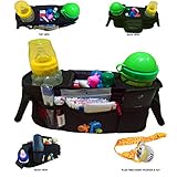 Buggy- und Kinderwagen-Organiser – universal für Ordnung in Kinderwagen, Buggys und Sportwagen – mit zwei isolierten Getränkehaltern - 5