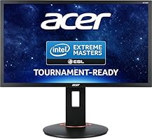 Acer XF240H 61 cm (24 Zoll Full HD) Monitor (DisplayPort, DVI, HDMI, 1ms Reaktionszeit, 144Hz, Höhenverstellbar, AMD FreeSync) schwarz
