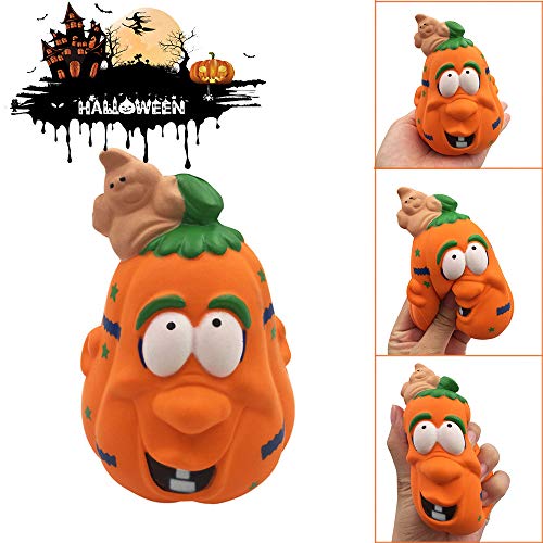 Preisvergleich Produktbild TianranRT Halloween Kürbis Stress Reliever Duftend Super Langsam Steig Squeeze Spielzeug