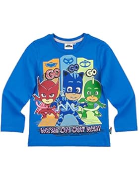 PJ Masks ? Pyjamahelden Jungen Langarmshirt - blau