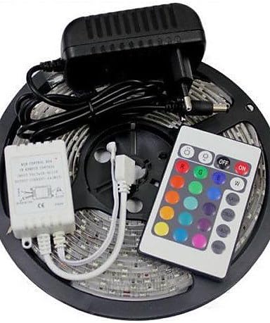 XUEQIANG LED Strip Light and 24Key Remote Controller and 2A (AC110-240V)