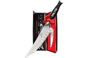 Zelite Infinity – Couteau Cuisine à Désosser (Gokujo) 15 cm - Série Comfort-Pro – Couteau Boucher Acier Inoxydable Al-lemand Forte Teneur en Carbone – Bord Granton Ultra Coupant - Super Confort