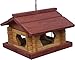 Produktbild Vogelhaus Silo Blockhaus Rost