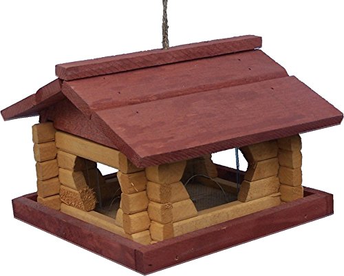 Preisvergleich Produktbild Vogelhaus Silo Blockhaus Rost