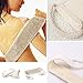 TRIXES Loofah Strap Exfoliating Back Scrubber Shower Bath Wash Aid