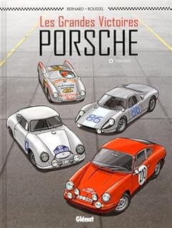 jaquette livre Les Grandes victoires Porsche - Tome 01: 1952-1968