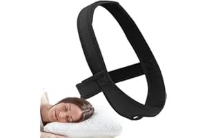 GOMICE Correa para la barbilla anti ronquidos,Correa para la barbilla anti ronquidos | Correa de mandíbula sin ronquidos - Dispositivos antirronquidos, correa de barbilla ajustable y transpirable,