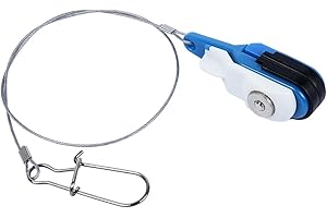 VOANZO Downrigger-Entriegelungsclip, Entriegelungsclips für Angelschnur, Starke Tragfähigkeit, Wäscheleinenclips zum Karpfenangeln