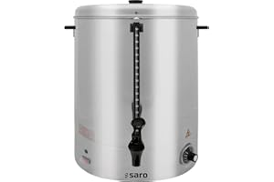 Saro 317-2005 HOT DRINK MAXI - Dispensador de agua caliente y caliente (40 L, acero inoxidable)