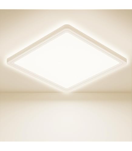 Plafonnier LED Rond PNI D-Light CL240 24W - Lumière Blanche Froide 6500K - 2640 Lm - Pour Plafond, IP20